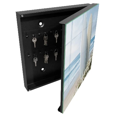 Armoire à clés design Détente à la plage