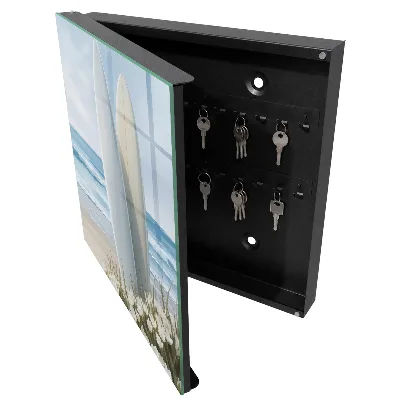 Armoire à clés design Détente à la plage
