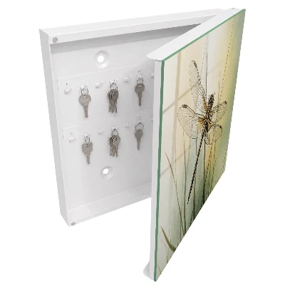 Armoire à clés décorative La nature de la libellule