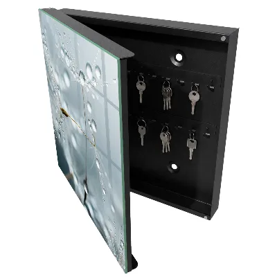 Armoire à clés décorative Gouttes de rosée