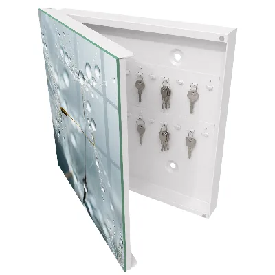 Armoire à clés décorative Gouttes de rosée
