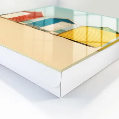 Armoire à clés design Maisons colorées