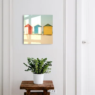 Armoire à clés design Maisons colorées