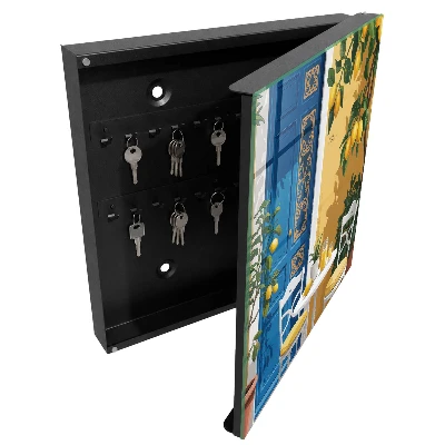 Armoire à clés design Jardin d'été