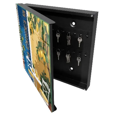 Armoire à clés design Jardin d'été
