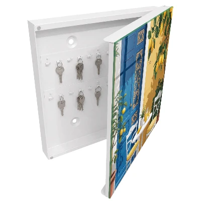 Armoire à clés design Jardin d'été