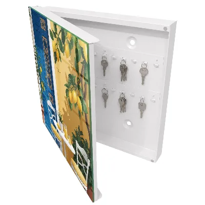 Armoire à clés design Jardin d'été