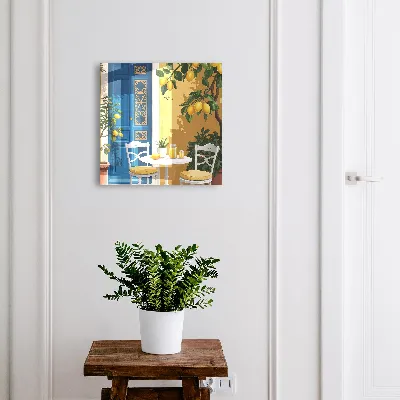 Armoire à clés design Jardin d'été