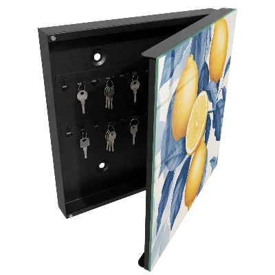 Armoire à clés design Charme citronné