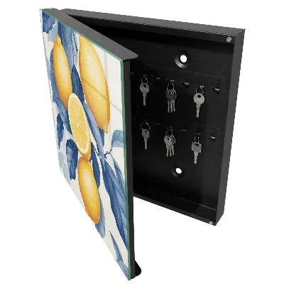 Armoire à clés design Charme citronné
