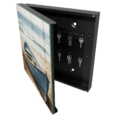 Armoire à clés décorative Bateau de plage