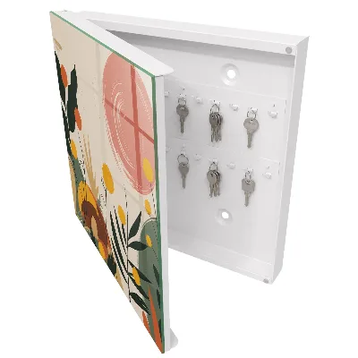 Armoire à clés design Énergie colorée