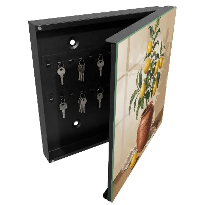 Armoire à clés décorative Citronnier