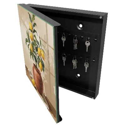 Armoire à clés décorative Citronnier