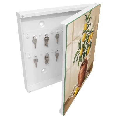 Armoire à clés décorative Citronnier