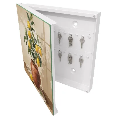 Armoire à clés décorative Citronnier