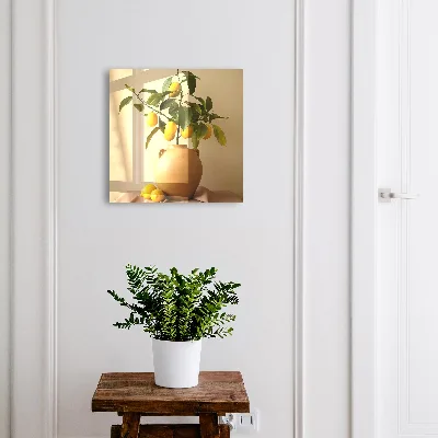 Armoire à clés design Citrons en pichet