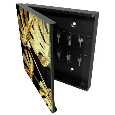 Armoire à clés design Feuilles de Monstera