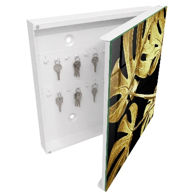 Armoire à clés design Feuilles de Monstera