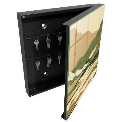 Armoire à clés décorative Paix de la montagne