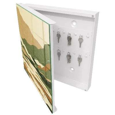 Armoire à clés décorative Paix de la montagne