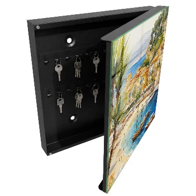 Armoire à clés décorative Paysage marin