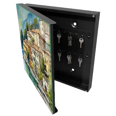 Armoire à clés design Paysage italien