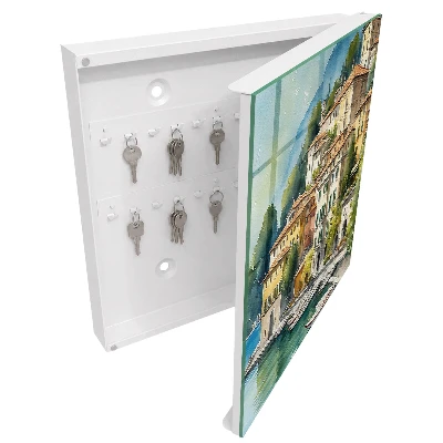 Armoire à clés design Paysage italien