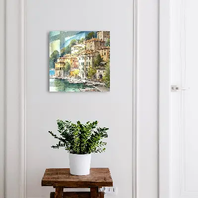 Armoire à clés design Paysage italien