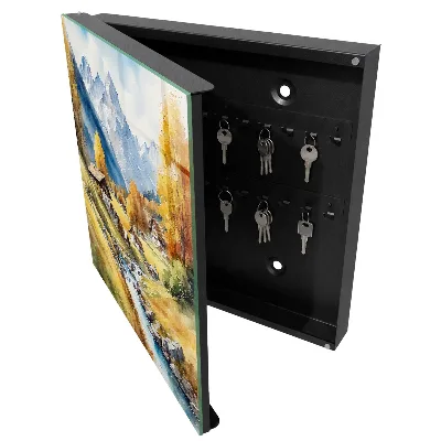 Armoire à clés design Paix de la montagne