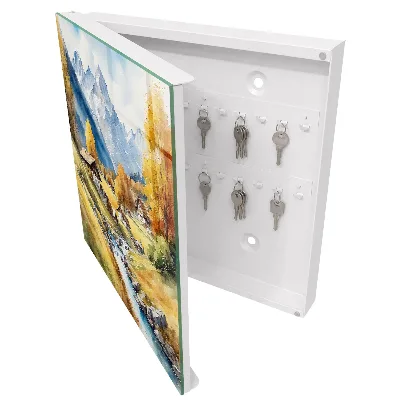 Armoire à clés design Paix de la montagne