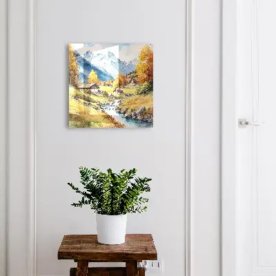Armoire à clés design Paix de la montagne