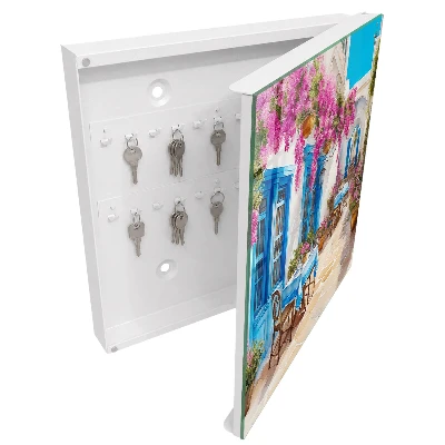 Armoire à clés décorative Allée des fleurs