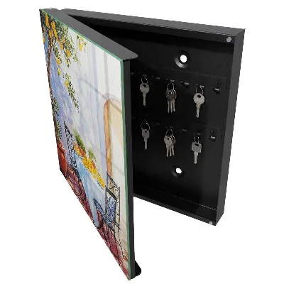 Armoire à clés décorative Citronnier