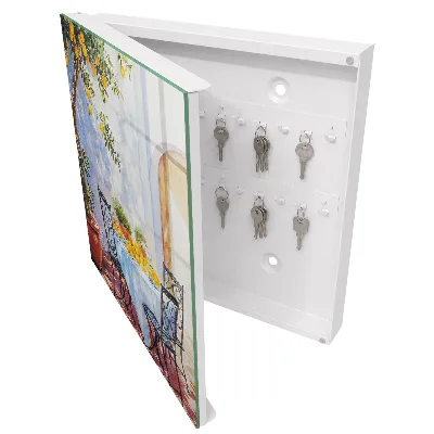 Armoire à clés décorative Citronnier
