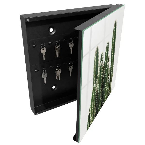 Armoire à clés design Cactus verts