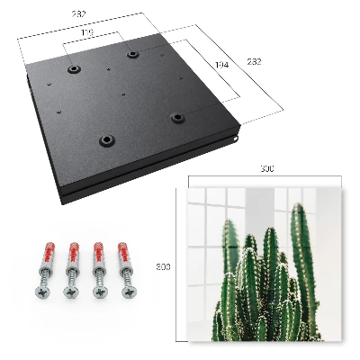 Armoire à clés design Cactus verts