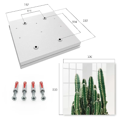 Armoire à clés design Cactus verts