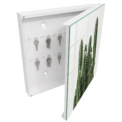 Armoire à clés design Cactus verts