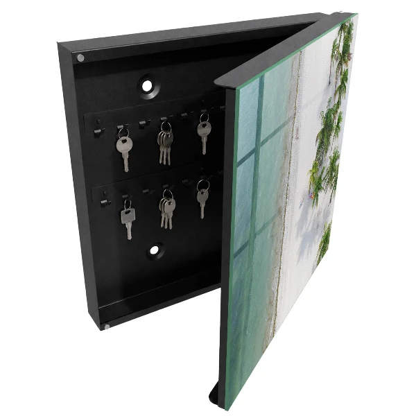 Armoire à clés décorative Plage tropicale