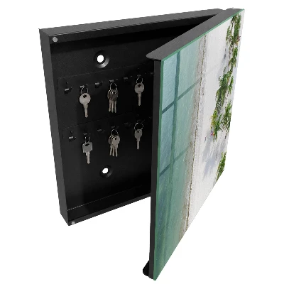Armoire à clés décorative Plage tropicale