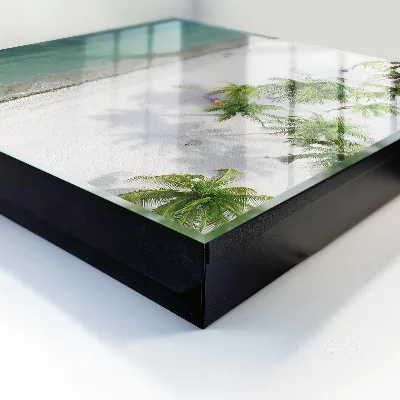 Armoire à clés décorative Plage tropicale