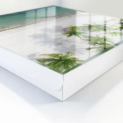 Armoire à clés décorative Plage tropicale