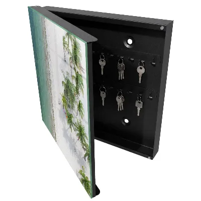 Armoire à clés décorative Plage tropicale