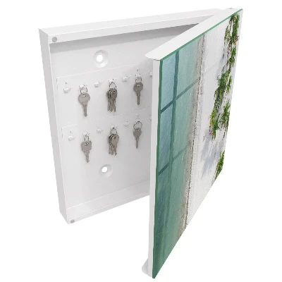 Armoire à clés décorative Plage tropicale