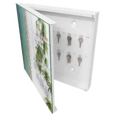 Armoire à clés décorative Plage tropicale