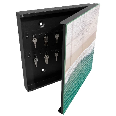 Armoire à clés design Plage d'été