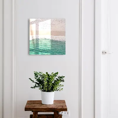 Armoire à clés design Plage d'été