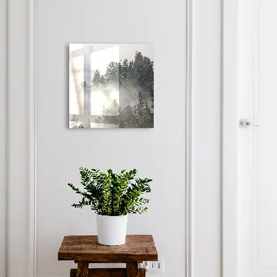 Armoire à clés décorative Forêt brumeuse