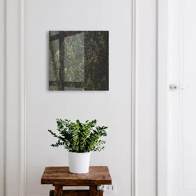 Armoire à clés décorative Forêt verte